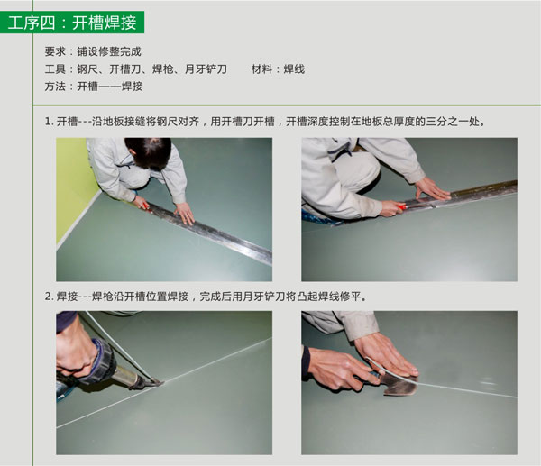 pvc塑膠糟老头子破解版黄台粘膠帶施工步驟 pvc塑膠糟老头子破解版黄台鋪裝步驟